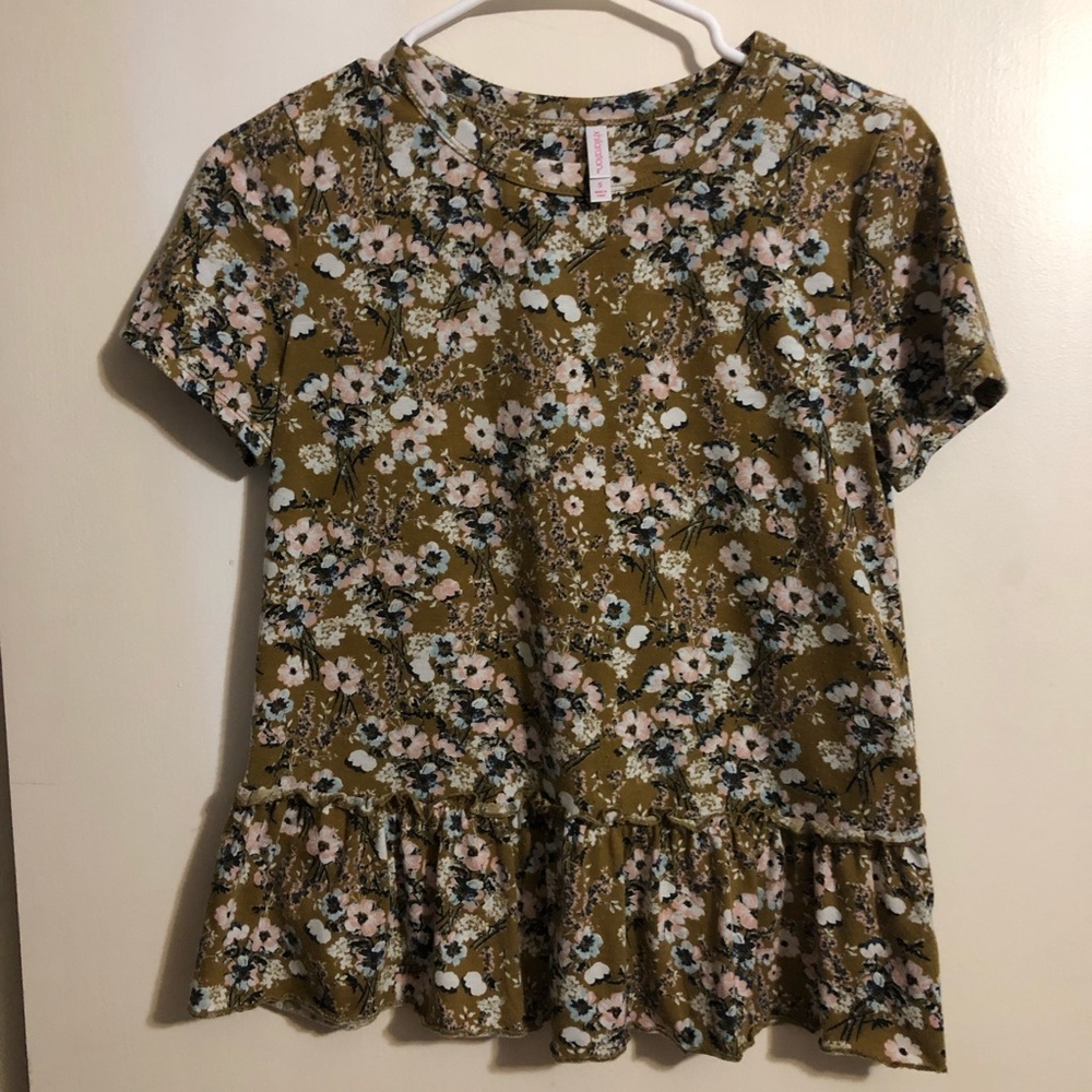 Xhiliaration Babydoll Shirt